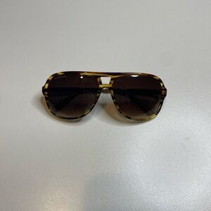 Dsquared2 Antony Brown Tortoiseshell Acetate Aviator Sunglasses Unisex DQ0186